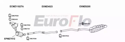 Система выпуска ОГ EuroFlo MZE2521D 5005A